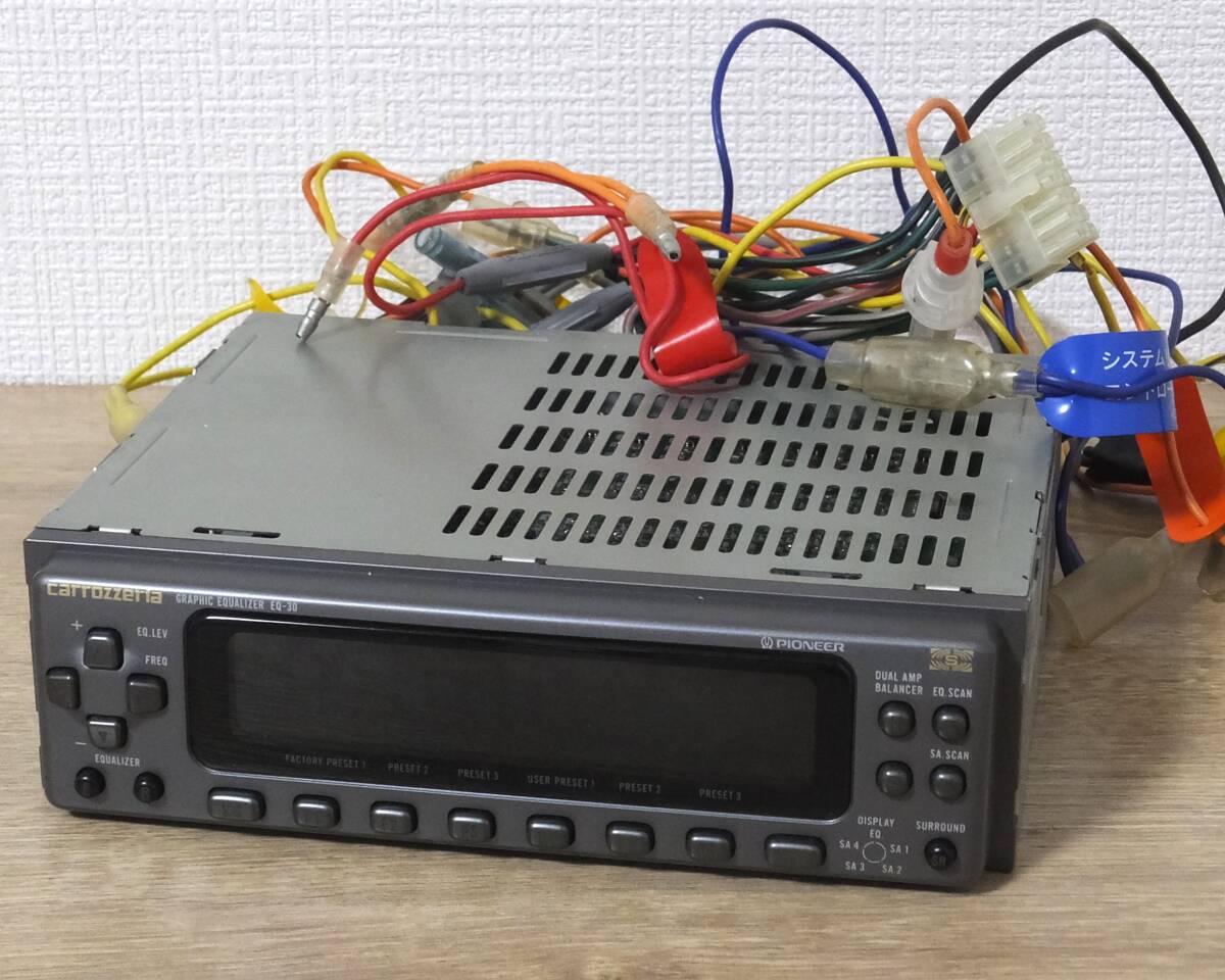 アルパインイコライザージャンク扱いイルミ切れあり。 デッキ ブラック