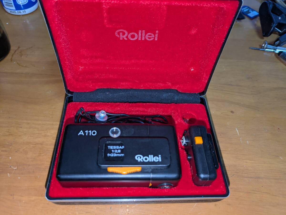 Rollei A110 完動 ケース付フルセット 【公式通販】