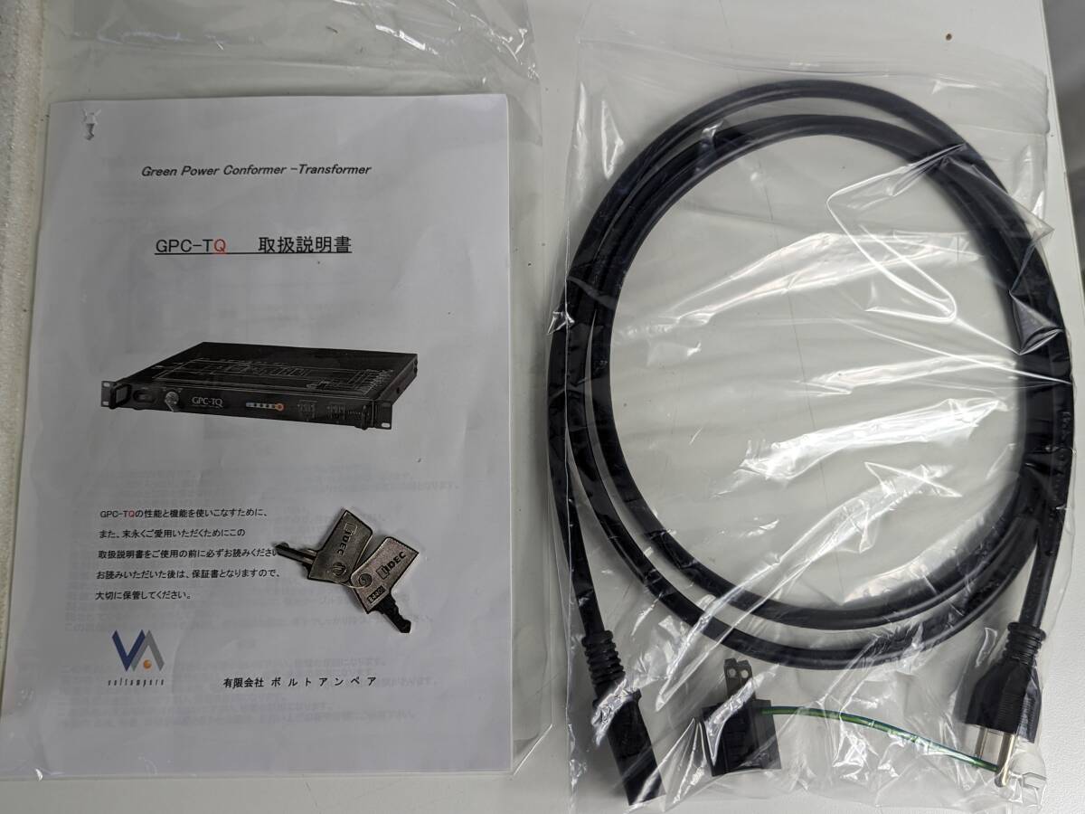 ◇◇VOLTAMPERE GPC-TQ クリーン電源 未使用品？ ボルトアンペア