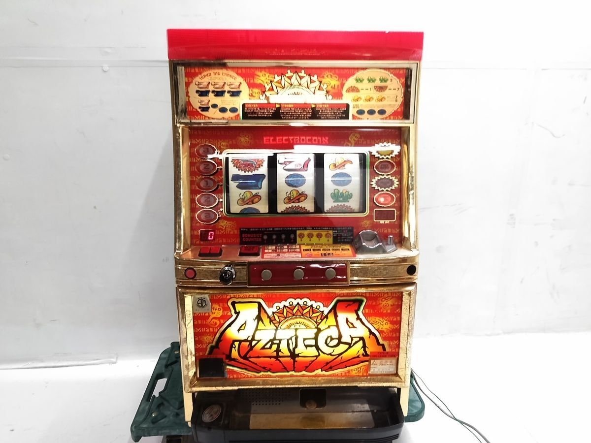 アルゼ AZTECA アステカ パチスロ実機 スロット 4号機 0204-58