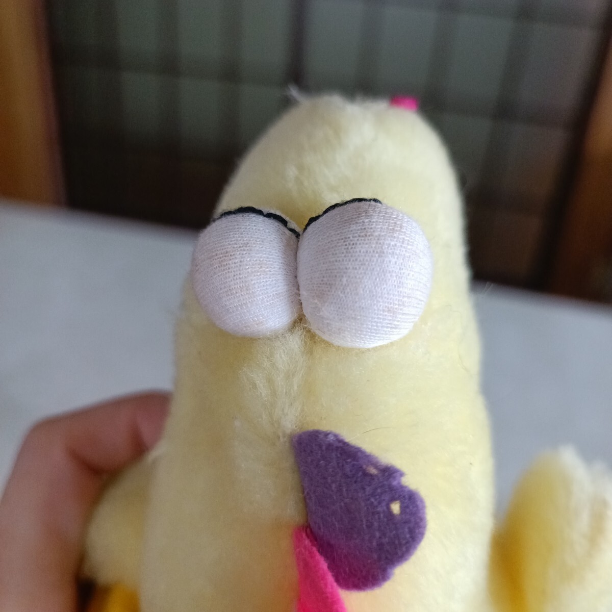 バンダイ　ごきげんザウルス　ぬいぐるみ　昭和レトロ　恐竜　ピンク　イエロー　本_7