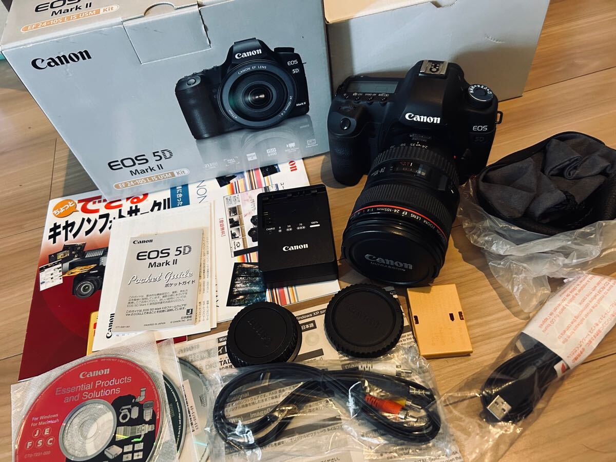 II EOS Mark Canon 5D DSLR - Camera f⁄1.8 50mm + with Lens Frame EF