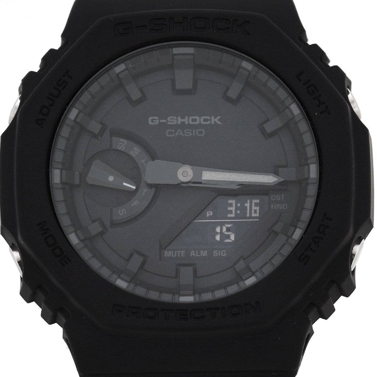 中古稼働品】CASIO カシオ G-SHOCK ジーショック GA-2100 電波ソーラー 