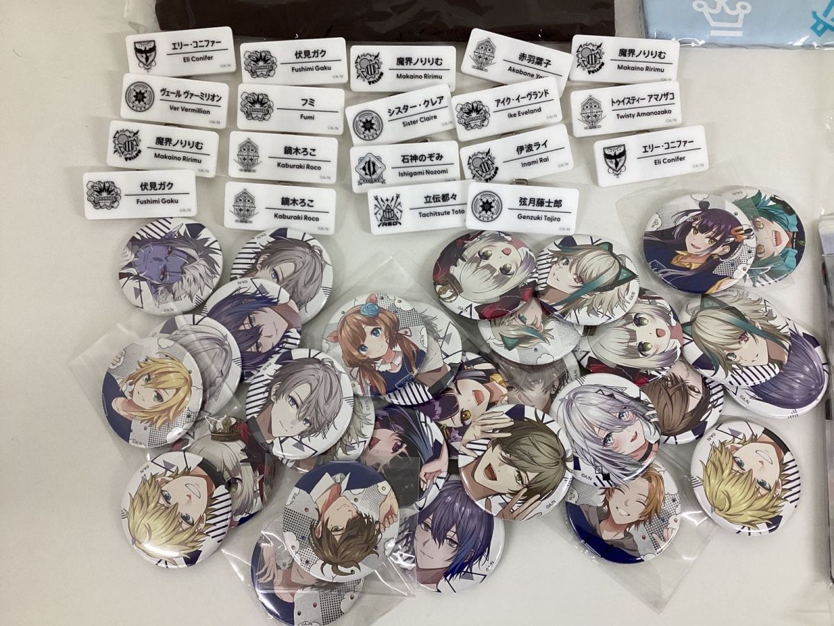08 【現状】 VTuber にじさんじ にじさんじフェス グッズ まとめ売り 