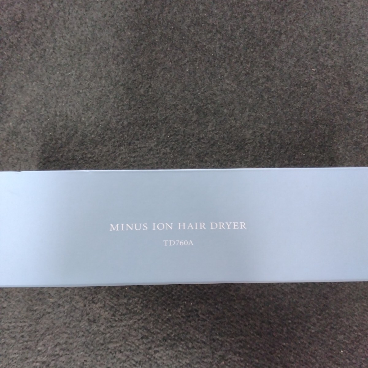 テスコム ヘアドライヤー I字型 マイナスイオン 軽量 コンパクト 冷温風 静音 ラク抜きプラグ ホワイト TD760A-W　新品未開封 送料無料②_4