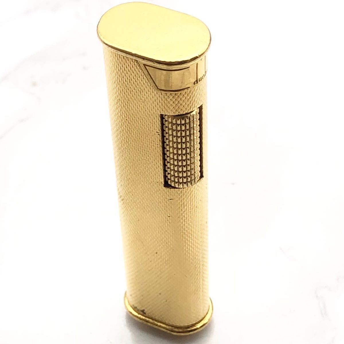 Dunhill Gold Vintage Lighter 14K 3.4 DUNHILL Yellow Spray Coin 