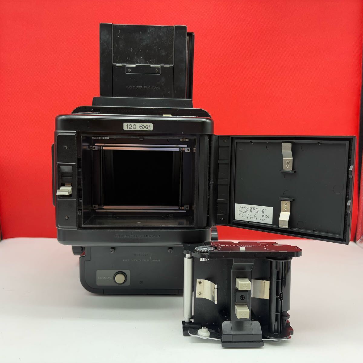 動作品)中判FUJI GX680+FUJINON 100mm f4 付属品