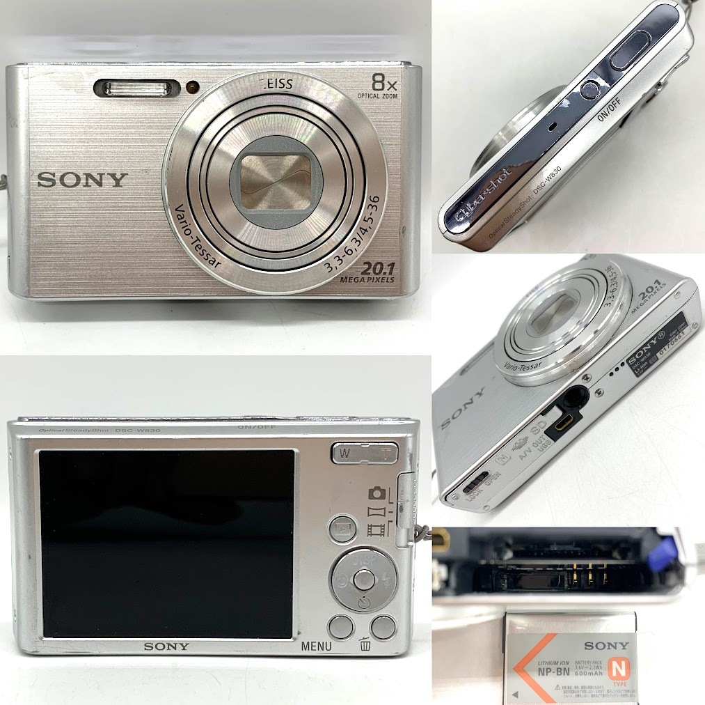 S-46】通電確認有 FUJIFILM FINEPIX OLYMPUS μ SONY Cyber-shot