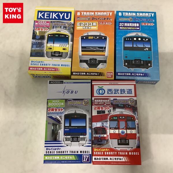 1円〜 未開封 Bトレインショーティー 西武鉄道9000系 RED LUCKY TRAIN