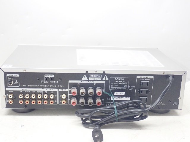 DENON デノン デンオン プリメインアンプ PMA-390RE ¶ 712F8-1_4
