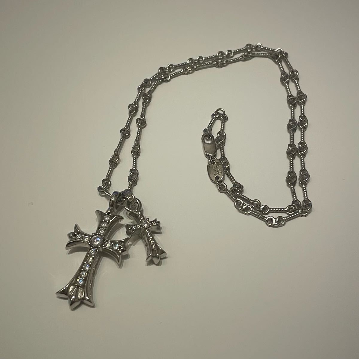 クロムハーツ ツイストチェーン シルバー ネックレス Chrome Hearts 