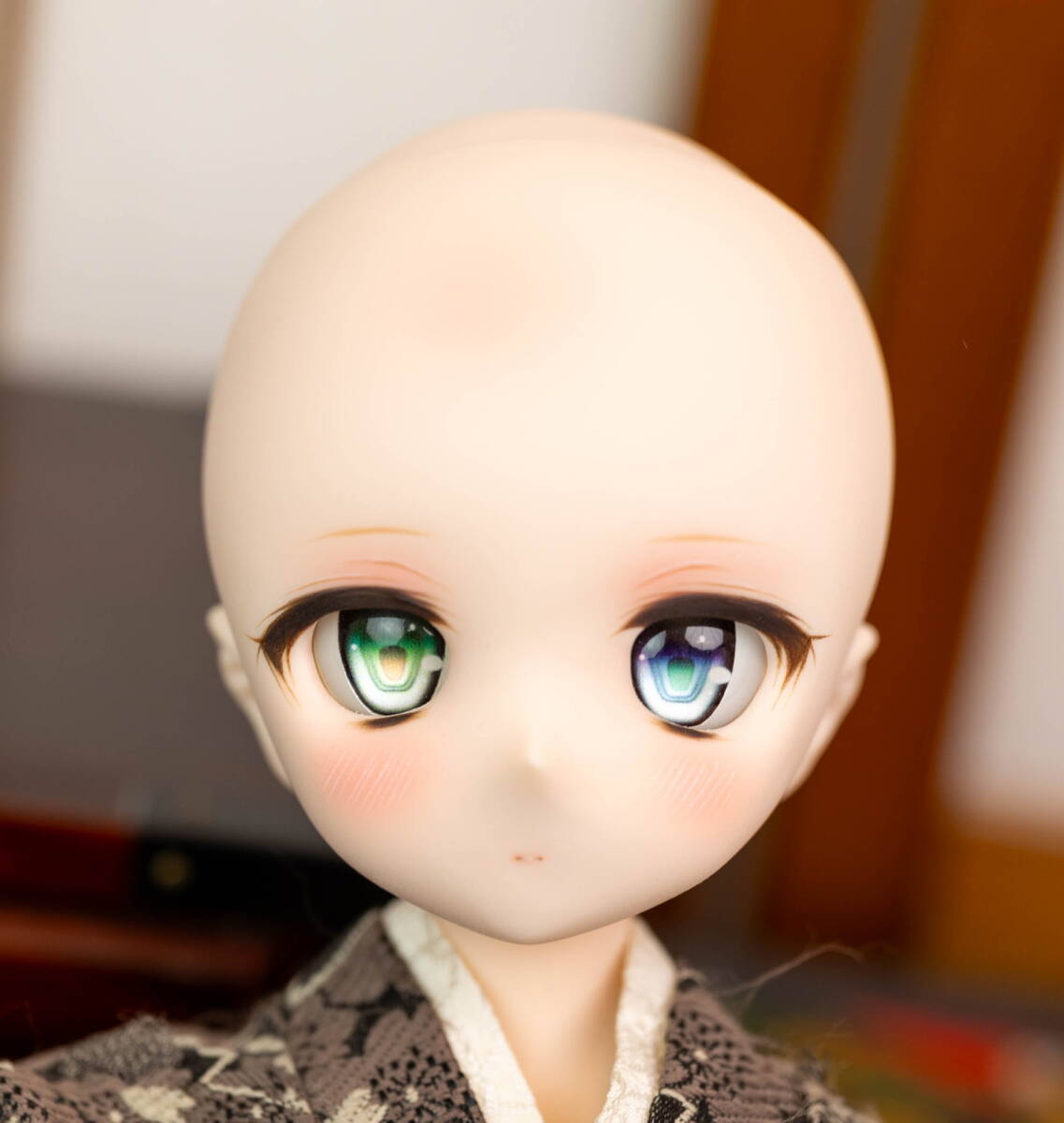 カスタムヘッド DDH-01 セミホワイト肌 ソフビ盛り Yahoo!オークション 