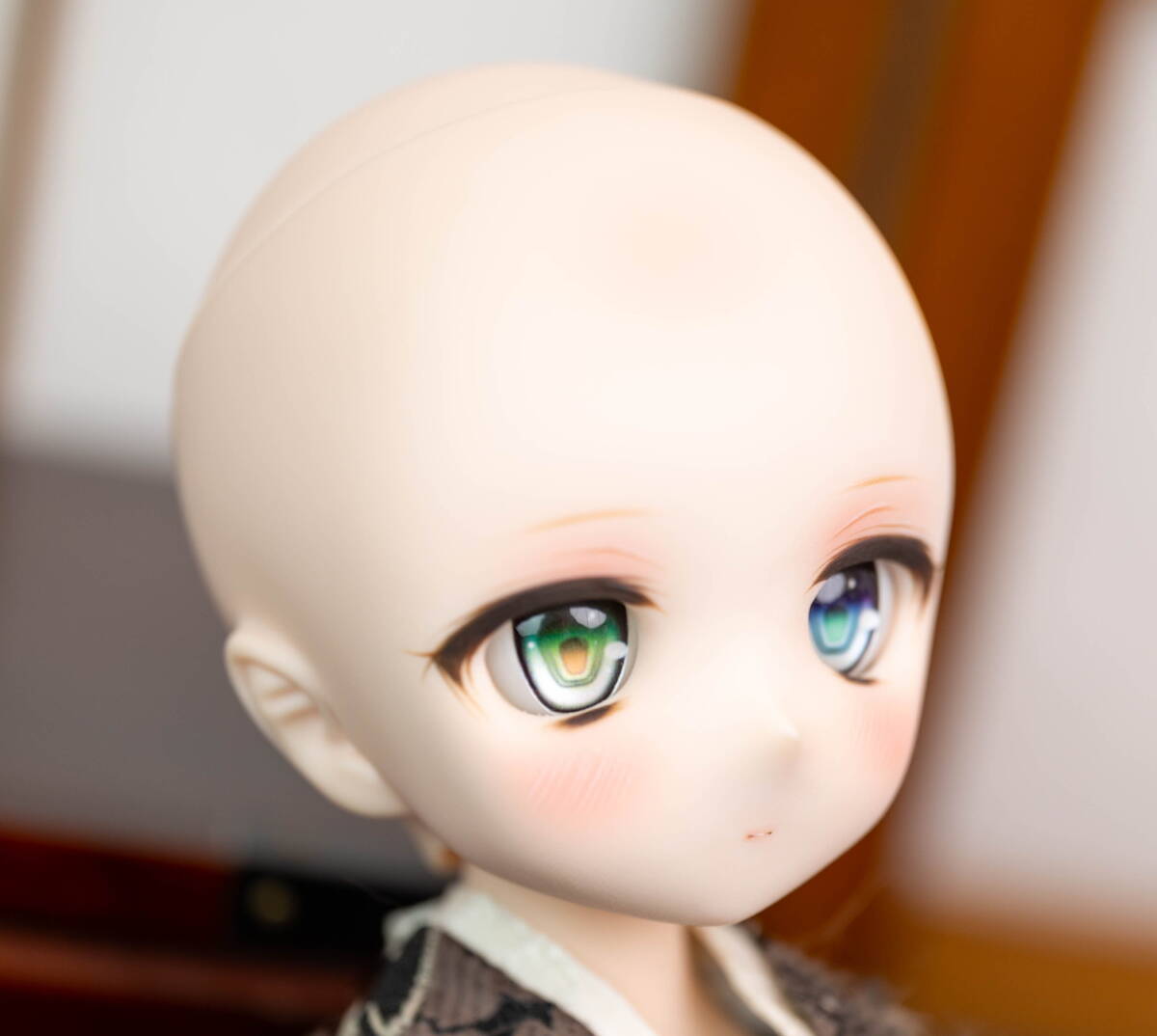 カスタムヘッド DDH-01 セミホワイト肌 ソフビ盛り Yahoo!オークション 