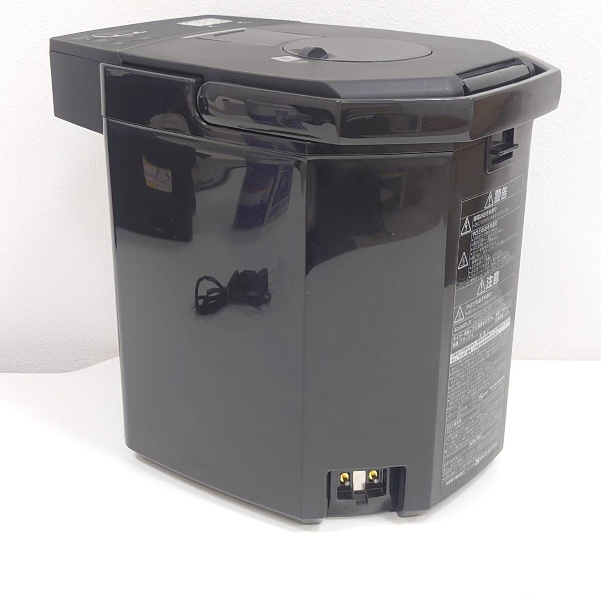 ■【TIGER タイガー】蒸気レス電気まほうびん PIM-G220 21年製 ブラック 2.2L 電気ポット 現状品★9885_3