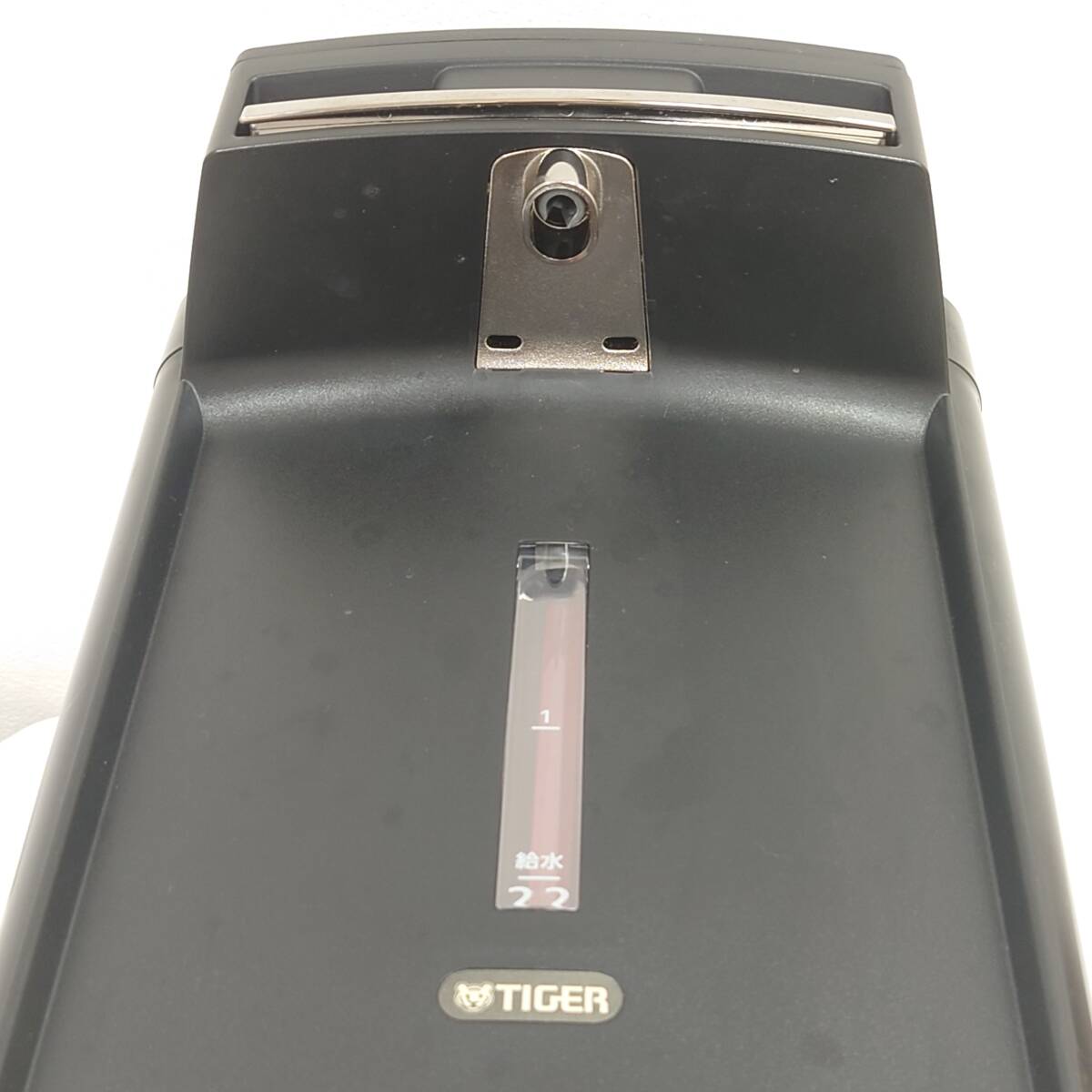 ■【TIGER タイガー】蒸気レス電気まほうびん PIM-G220 21年製 ブラック 2.2L 電気ポット 現状品★9885_8