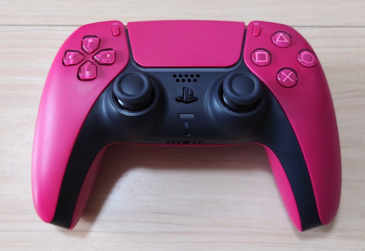 訳あり☆PS5☆DualSense☆ワイヤレスコントローラー☆コズミックレッド 