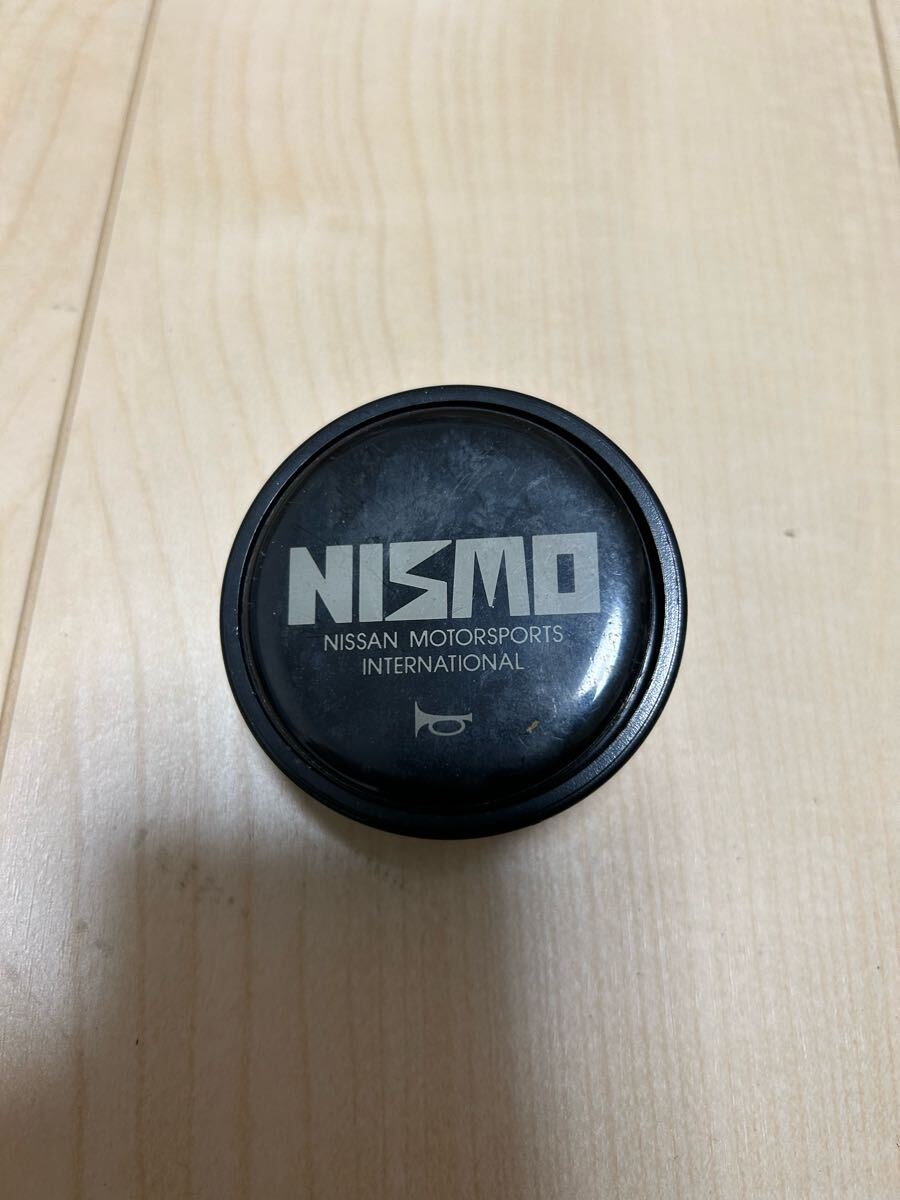 ニスモ ホーンボタン 旧 NISMO ニスモ ホーンボタン 旧ロゴ 当時物 シルバーロゴ？ 日産用