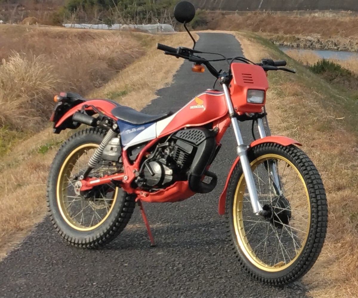TLM50 2スト実動 書類付き AD007 ホンダ 検) TLM TLR KLR XT XL TY
