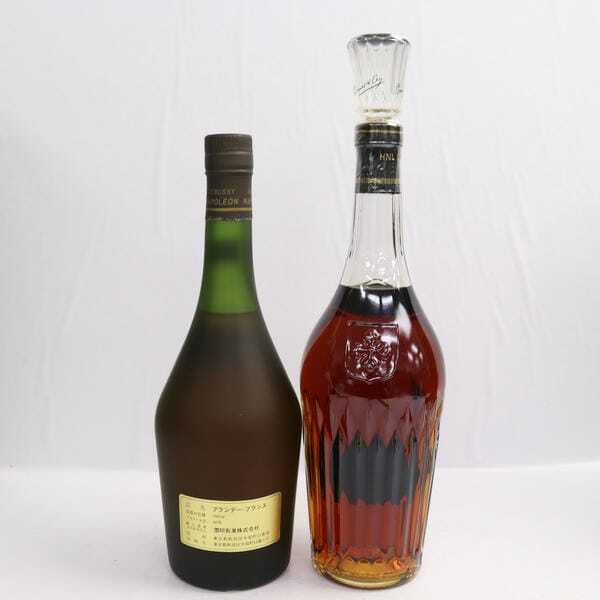 2本セット】ブランデー各種（カミュ XO ロングネック 40% 700ml 等