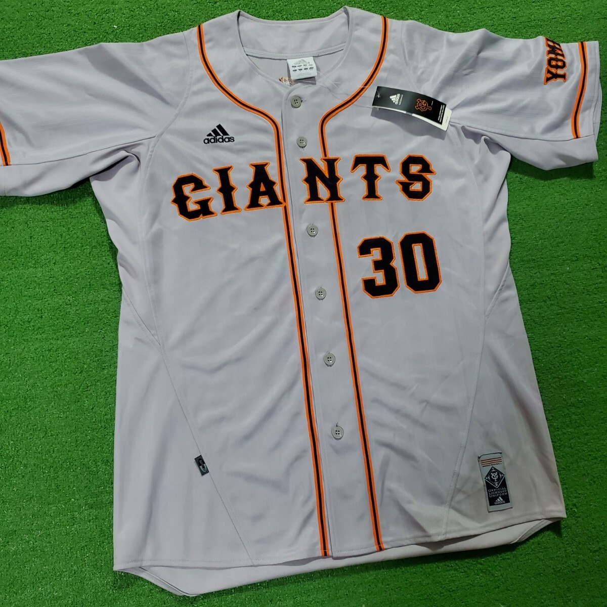 adidas アディダス 読売ジャイアンツ GIANTS 巨人 #30 ユニフォーム