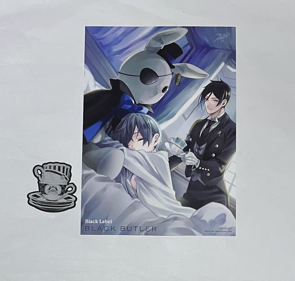 Black 黒執事 Label ビッグビターラビット スクウェア・エニックス Label ビターラビット 葬儀屋 Label ビッグビターラビット アンダー ミニ スクウェア・エニックスブース R-17 にて Plush Big Japan