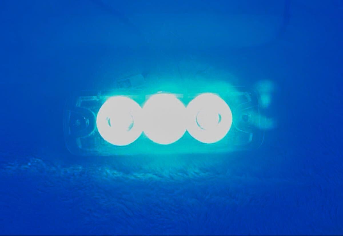 2個セット アメリカ ポリス LED 青色 フラッシュ 警察 パトカー 米軍 ミリタリー LAPD LASD_1