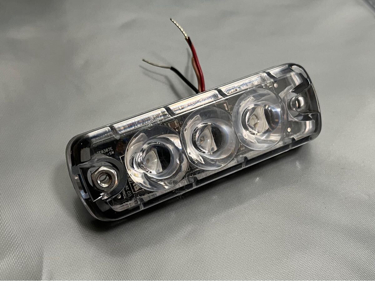 2個セット アメリカ ポリス LED 青色 フラッシュ 警察 パトカー 米軍 ミリタリー LAPD LASD_2