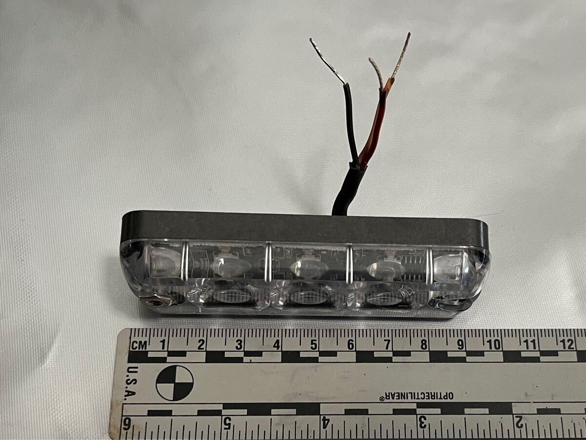 2個セット アメリカ ポリス LED 青色 フラッシュ 警察 パトカー 米軍 ミリタリー LAPD LASD_3