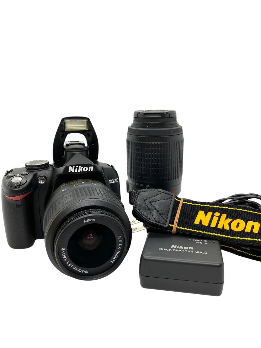 Nikon D3000 / DX AF-S NIKKOR 18-55mm F3.5-5.6 G / 55-200mm F4-5.6
