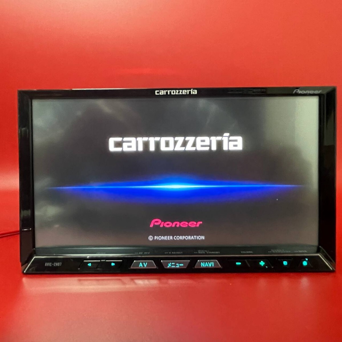 【送料無料】AVIC-ZH07 最新2022年4月版地図&最新オービス対応/高速HDD搭載【動作品/整備済/フルセット】ZH09 ZH77 ZH99 ZH0007 Z即決特典_1