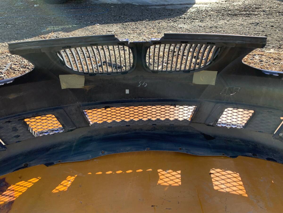 BMW 3シリーズ 320i Mスポーツ 純正 フロントバンパー WA20 E90 クーペ外し E91/E92/E93 ブルー_6