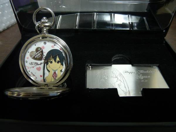 けいおん!!中野梓バースデー企画 TBS限定 懐中時計 新品未開封_1