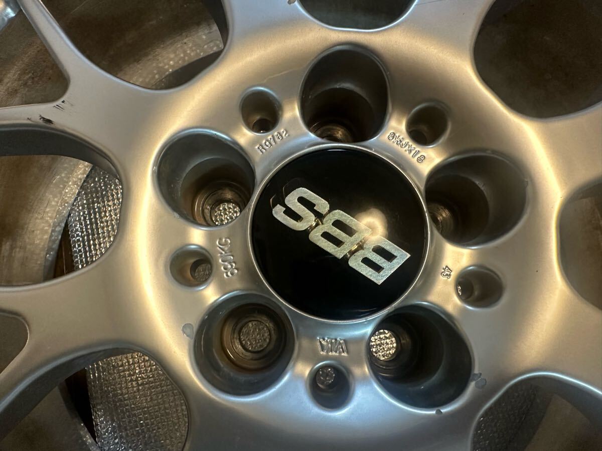 鍛造　BBS RG-R RG78218インチ 8.5J ET43 5穴114.3 4本セット_6