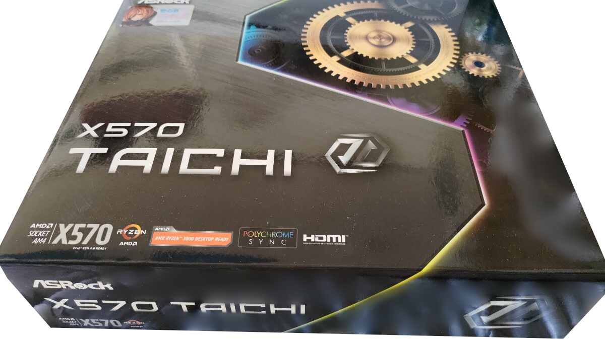 【中古PCパーツセット】Ryzen 7 5700X + ASRock X570 Taichi + DDR4-3200 32GB (16GB×2) + PCケース DP501(白)_5