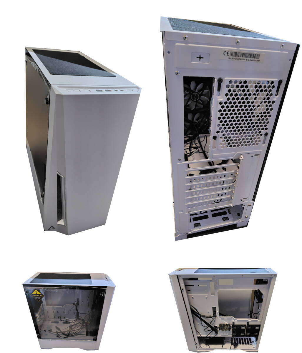 【中古PCパーツセット】Ryzen 7 5700X + ASRock X570 Taichi + DDR4-3200 32GB (16GB×2) + PCケース DP501(白)_8