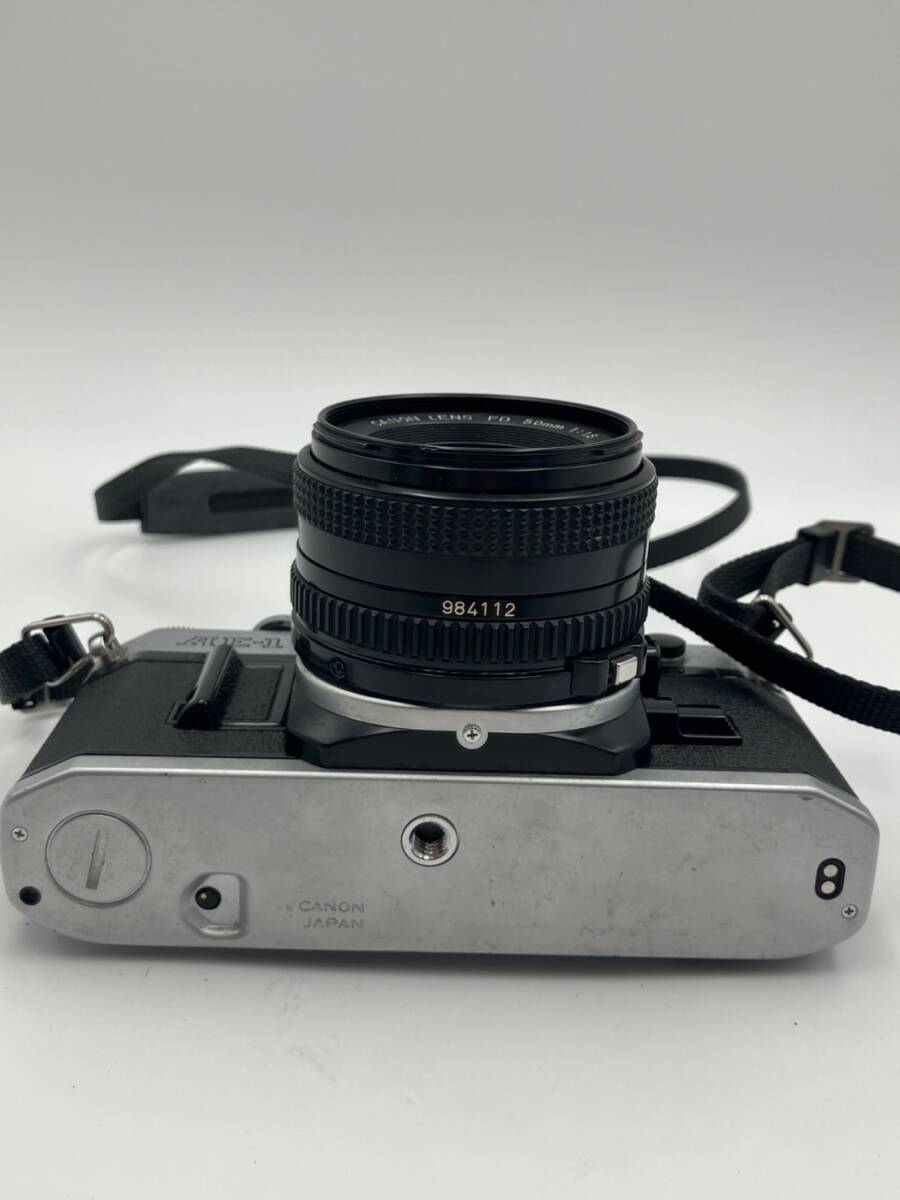 【839】ジャンク 動作未確認 Canon キヤノン AE-1 一眼レフ フィルムカメラ FD 50mm 1:1.8 現状品 カメラ 写真_6