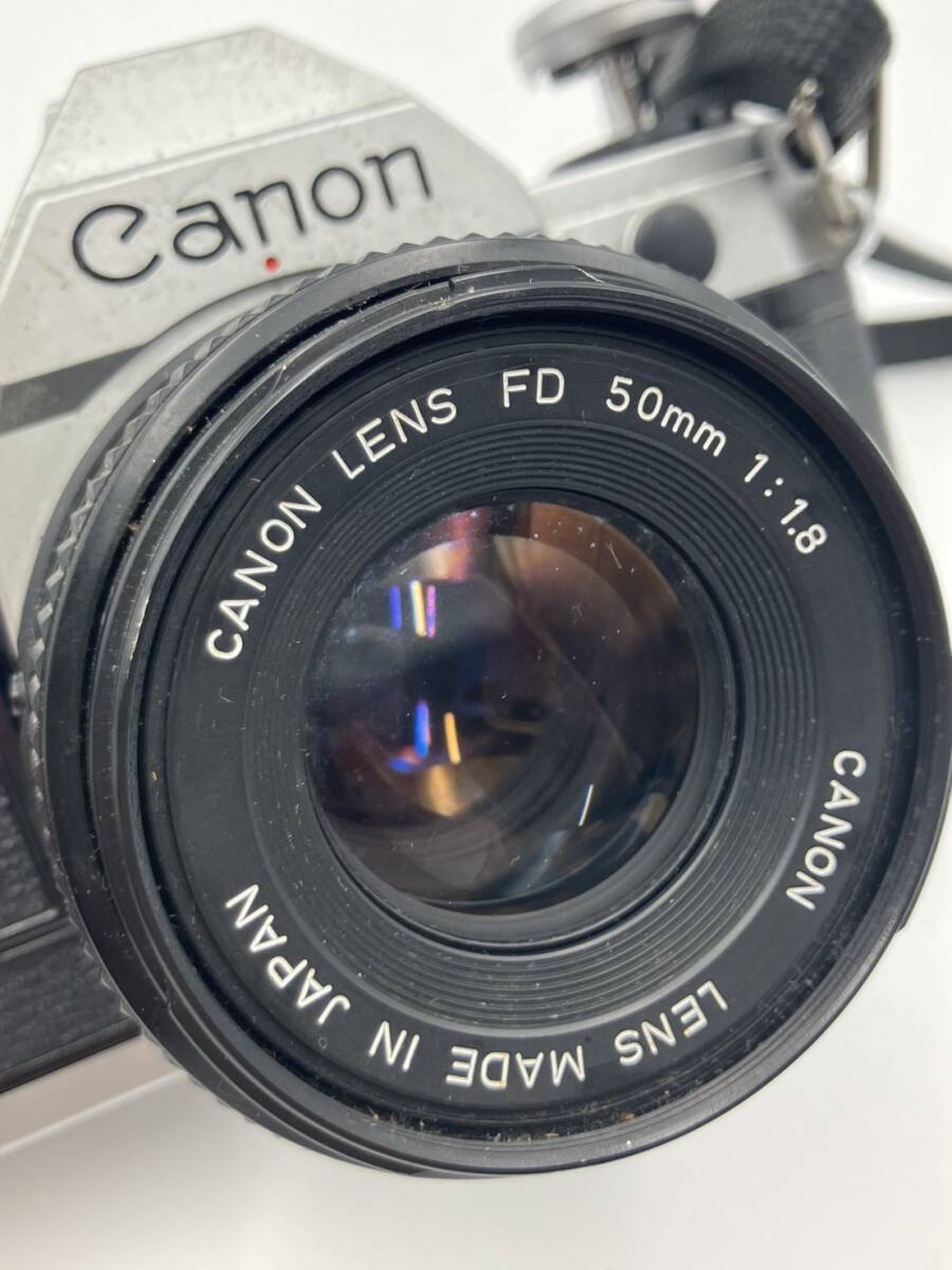 【839】ジャンク 動作未確認 Canon キヤノン AE-1 一眼レフ フィルムカメラ FD 50mm 1:1.8 現状品 カメラ 写真_7