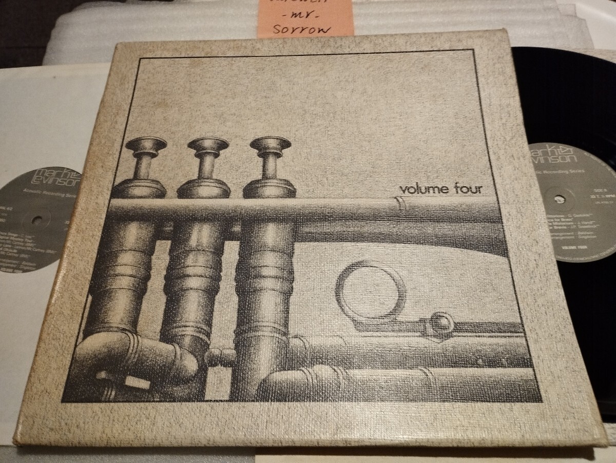 New Haven Brass Quintet Volume 4 仏盤LP 2枚組 Mark Levinson 
