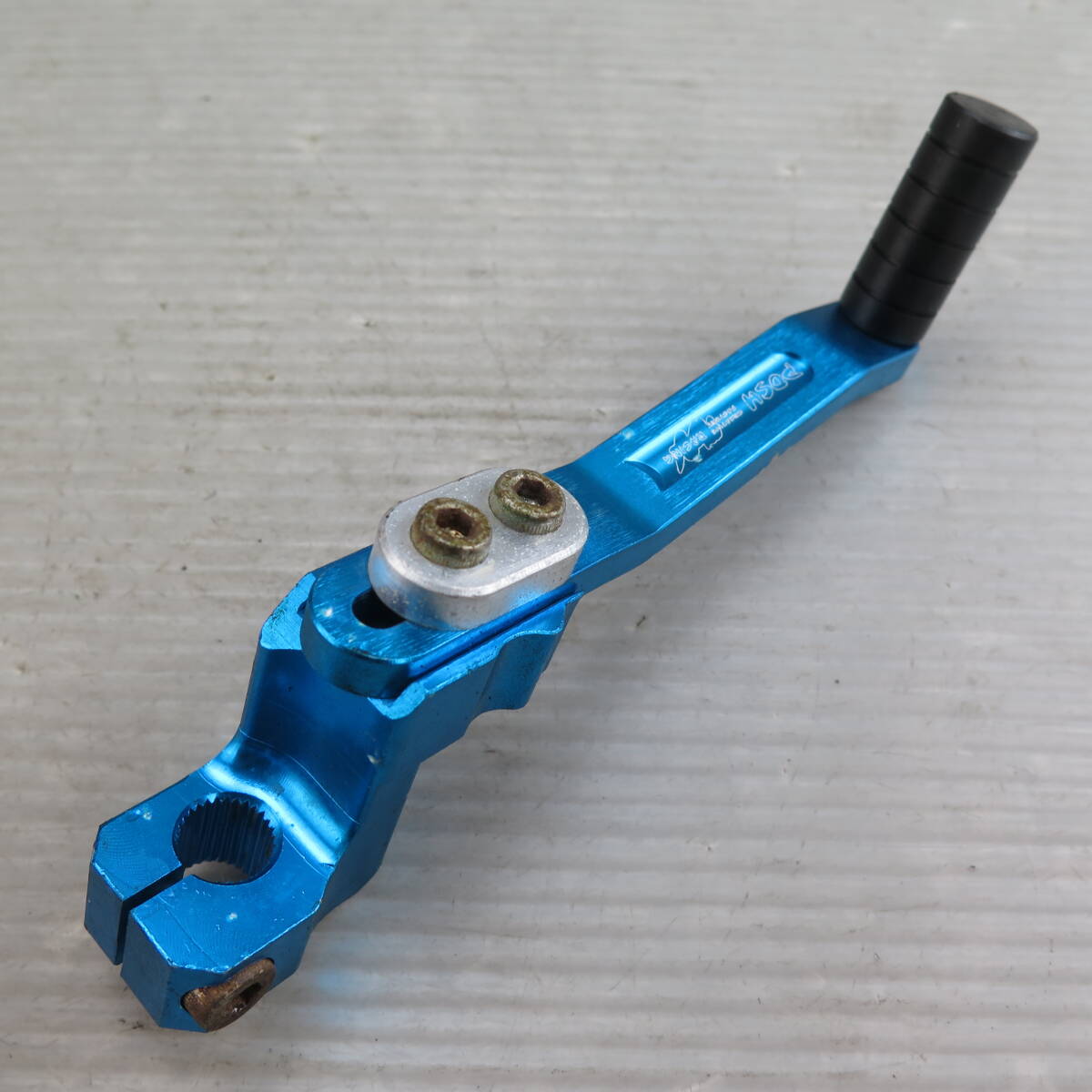 ☆NSR50 [AC10] 社外POSH/ポッシュ アルミチェンジペダル 調整式シフトペダル ホンダ HONDA MBX 80 mini NS50F NS50R CRM NS-1 KR070129_7