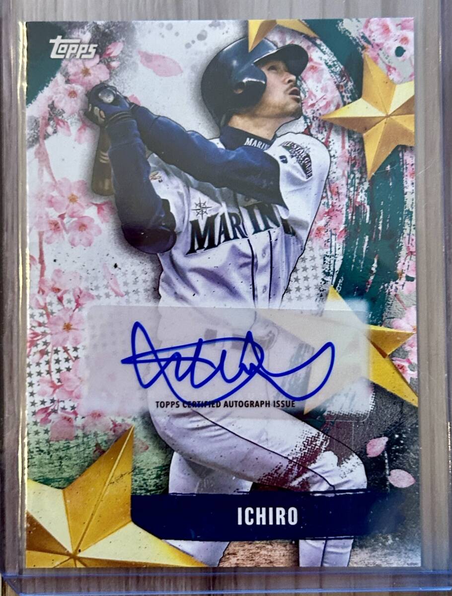 イチロー Tokyo Series マリナーズ topps 2025 直筆サインカード 50枚