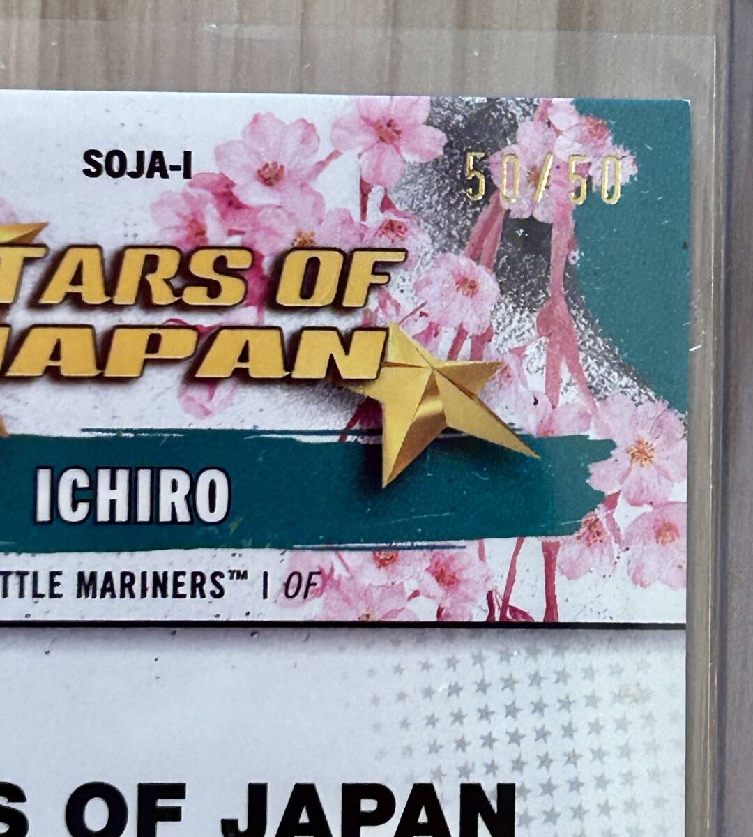 イチロー Tokyo Series マリナーズ topps 2025 直筆サインカード 50枚