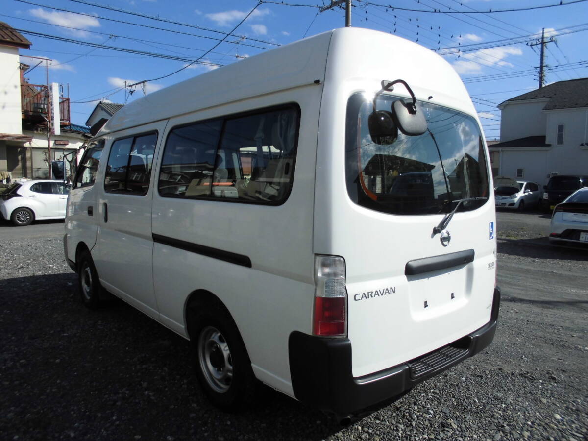 E25キャラバン　D-TB　4WD　チェアーキャブ　車イス移動車　NoxPM適合_6