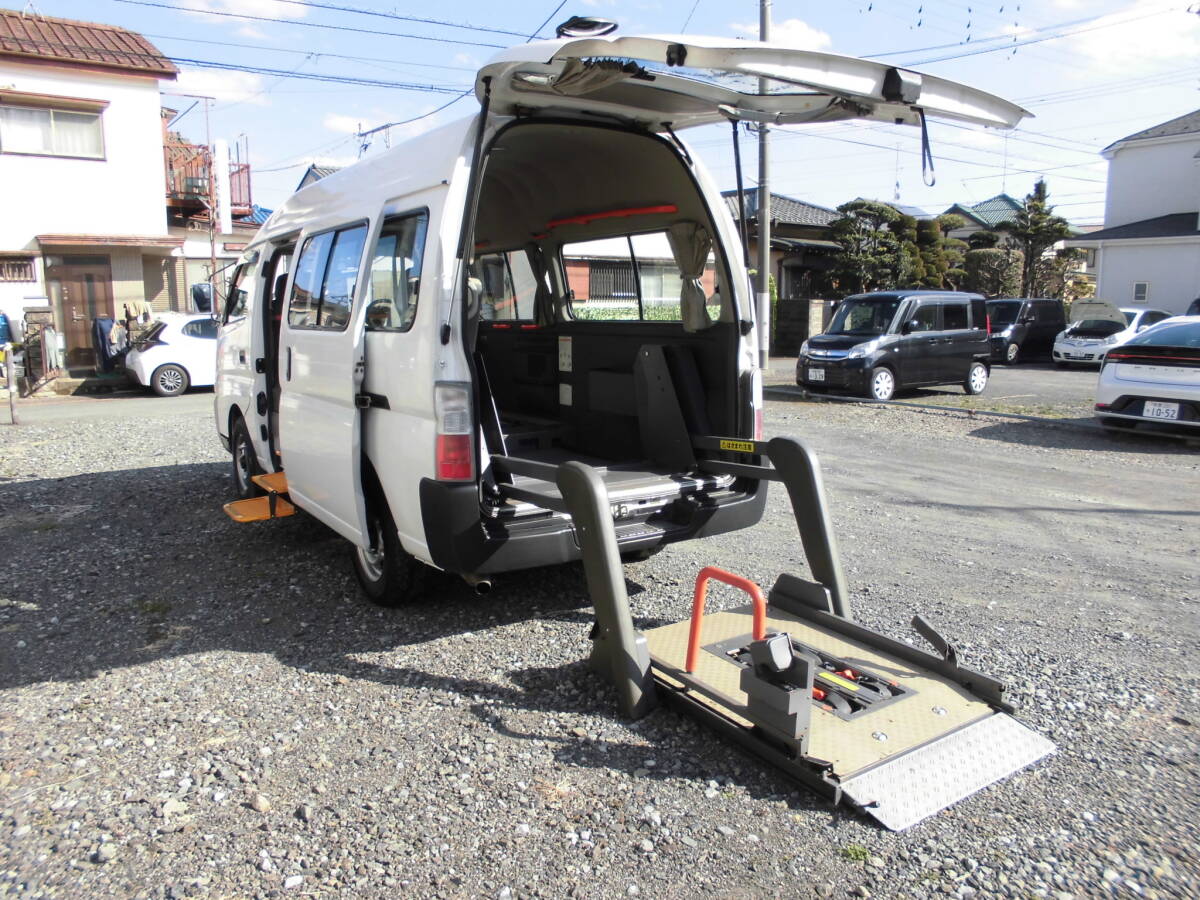  E25キャラバン　D-TB　4WD　チェアーキャブ　車イス移動車　NoxPM適合_7