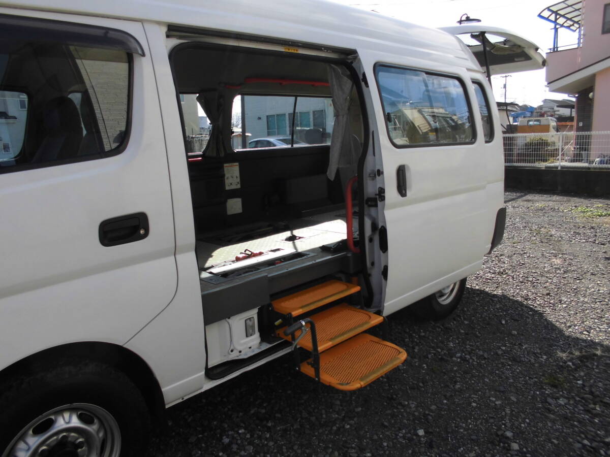  E25キャラバン　D-TB　4WD　チェアーキャブ　車イス移動車　NoxPM適合_9