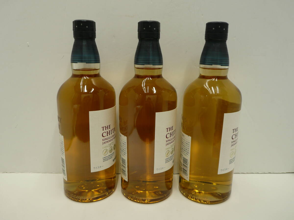 1円スタート!! 15696 酒祭 洋酒祭 3本セット サントリーウイスキー 知多 ノンエイジ 43% 700ml 未開栓 自宅保管品_4