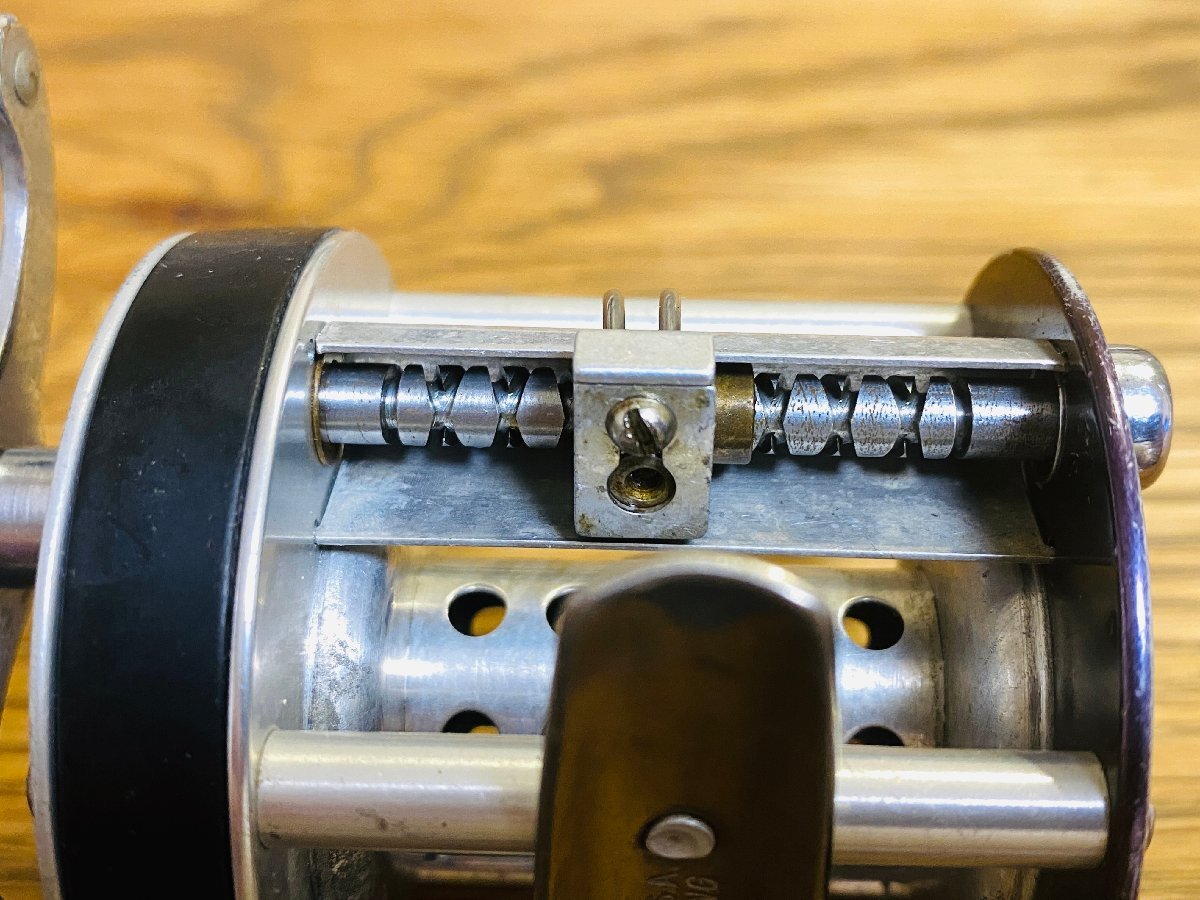 Langley CAST-RITE Model 380A USA 希少モデル ラングレー アメリカンビンテージ ダイレクトリール オールドタックル オールドリール_10