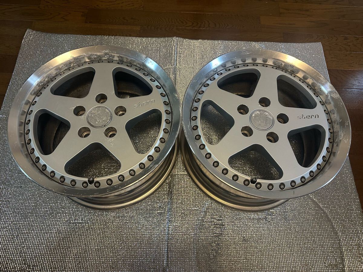3ピース Stern シュテルン16インチ　8J ET36 5穴114.3 2本セット_1