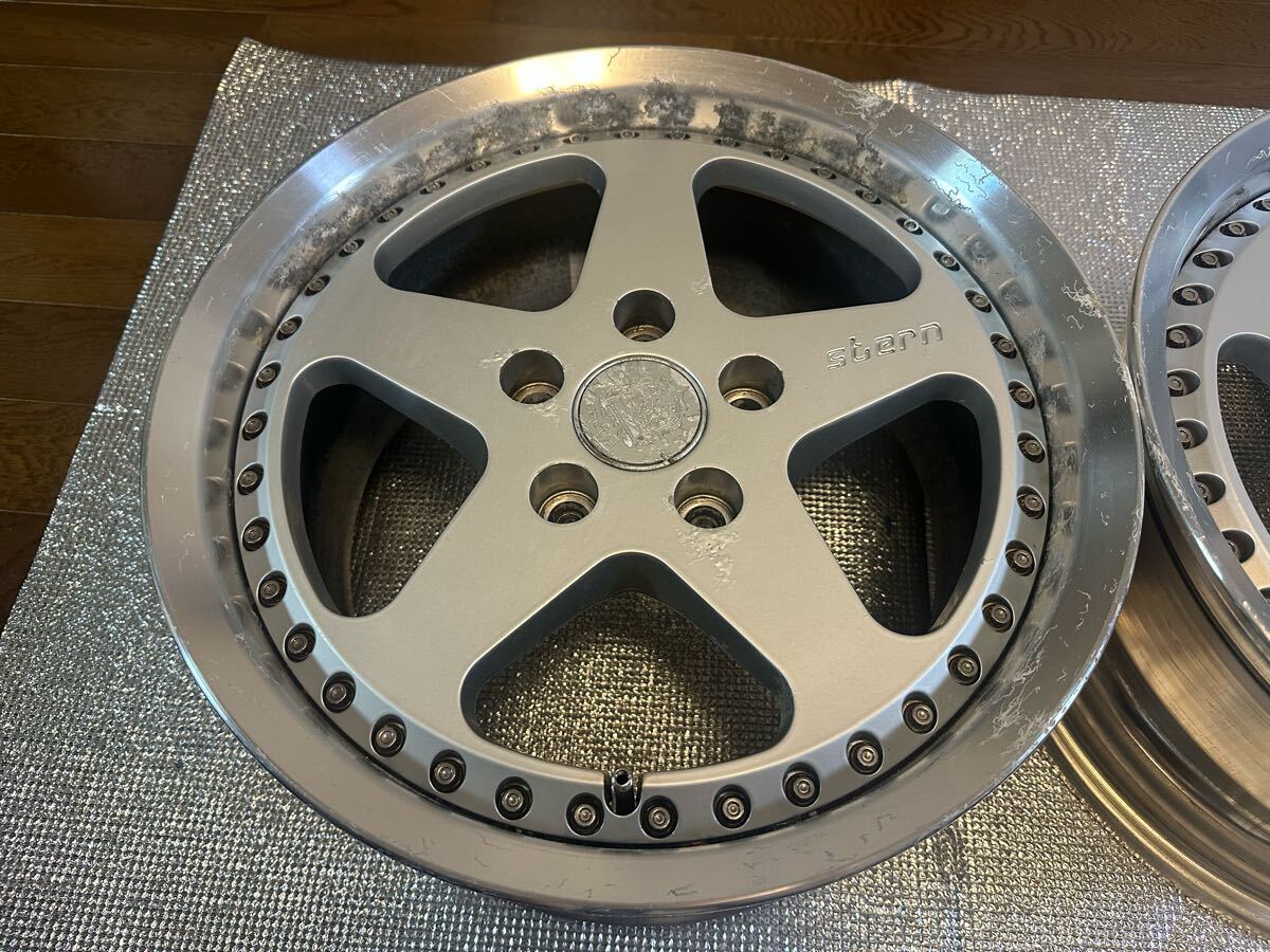 3ピース Stern シュテルン16インチ　8J ET36 5穴114.3 2本セット_2