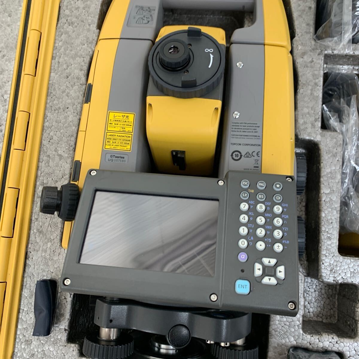 美品 トプコン TOPCON 自動追尾式トータルステーション GTシリーズ GT-1005 測量機器_2