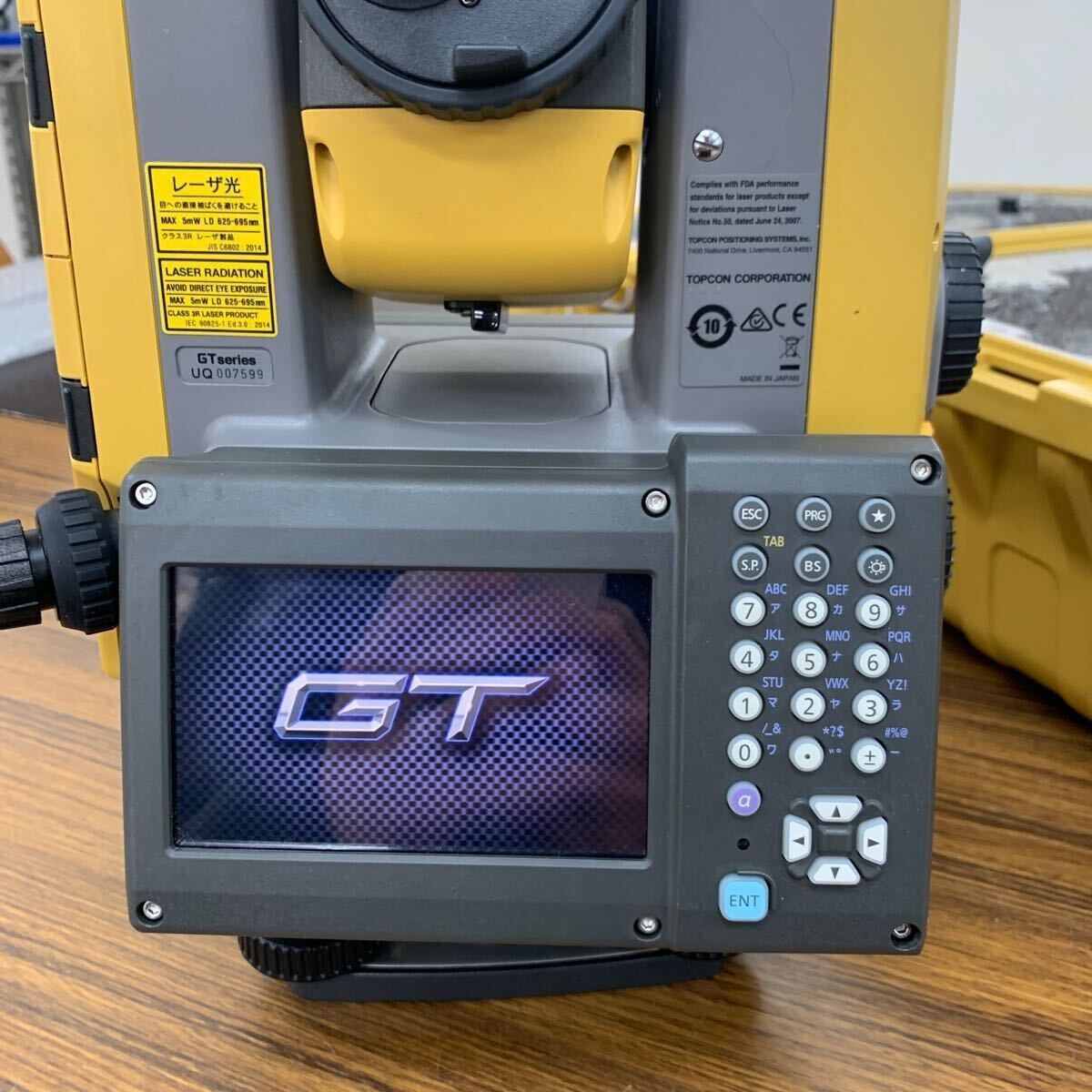美品 トプコン TOPCON 自動追尾式トータルステーション GTシリーズ GT-1005 測量機器_3